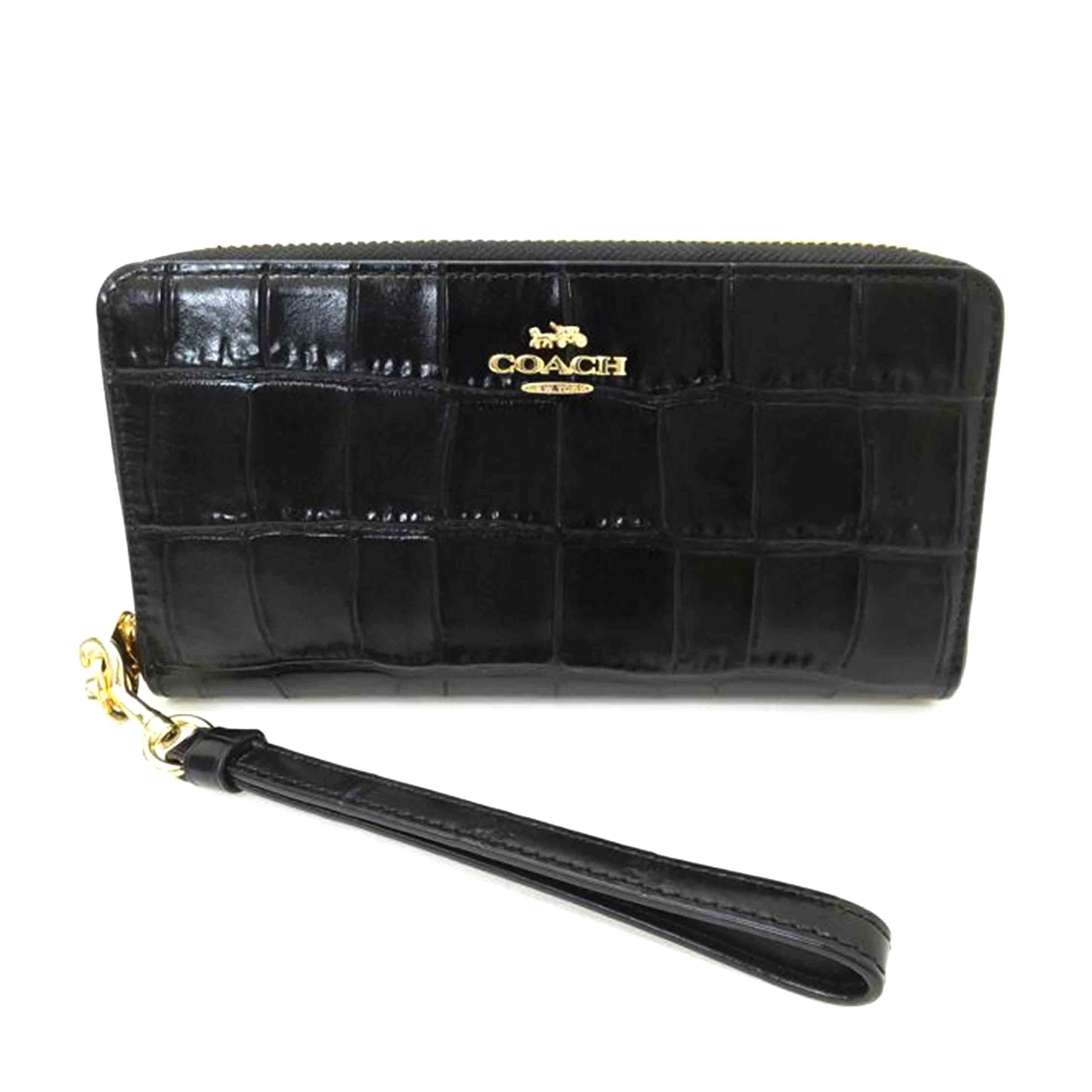 COACH コーチ/型押しラウンドファスナー長財布/F2478//CT0**/ABランク/88