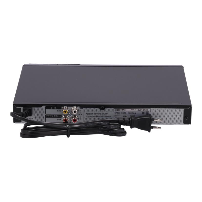 SONY　 ソニー　/DVDプレーヤー/DVP-SR20//S013073671D/Aランク/62
