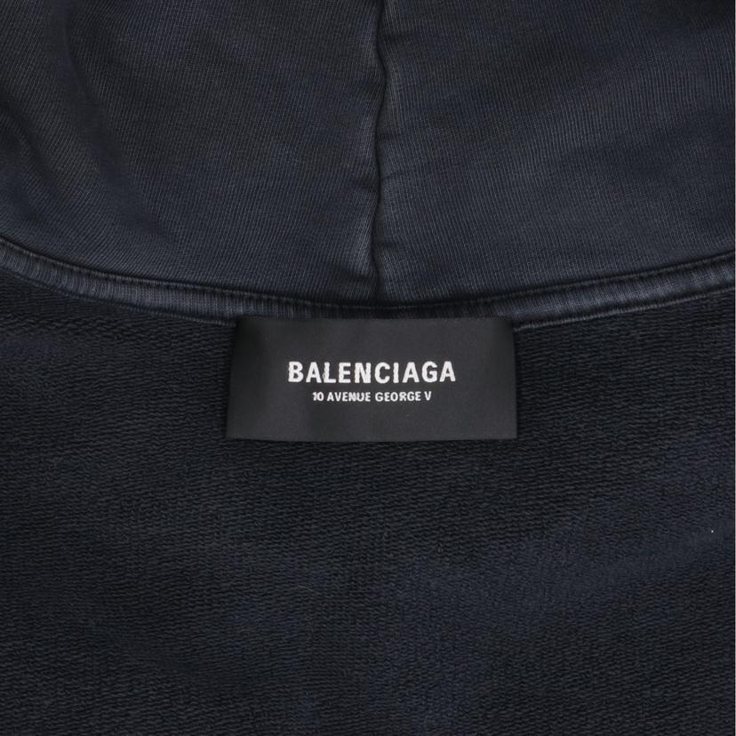 BALENCIAGA バレンシアガ/24AW/ダメージ加工ロゴグラフィティフーディ/821861 TRVY6//ｻｲｽﾞ:L/ABランク/91