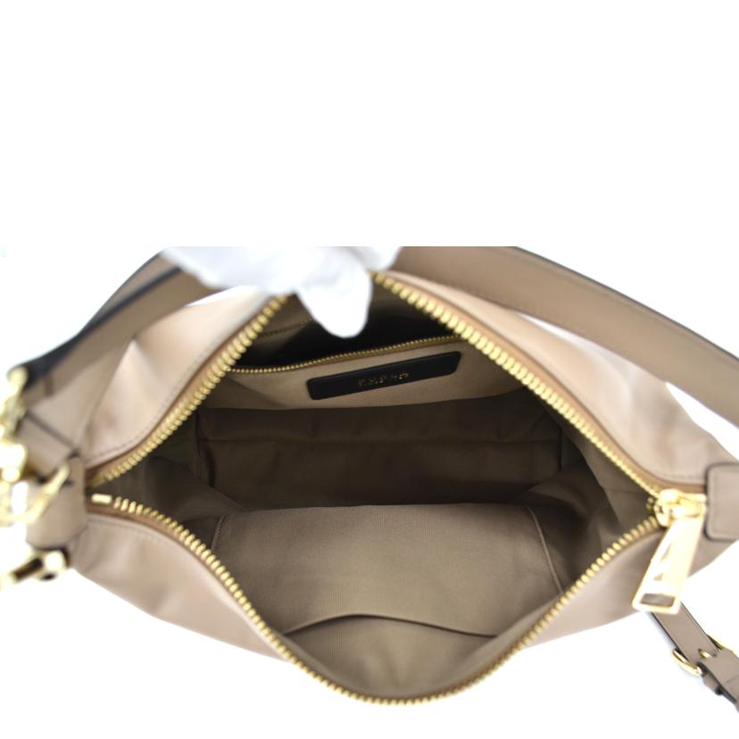 FURLA フルラ/レザーショルダーバッグ/ベージュ//Bランク/75