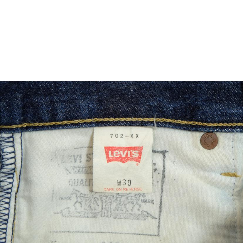 LEVI＇S ﾘｰﾊﾞｲｽ/702XXデニム/702-XX//Bランク/71