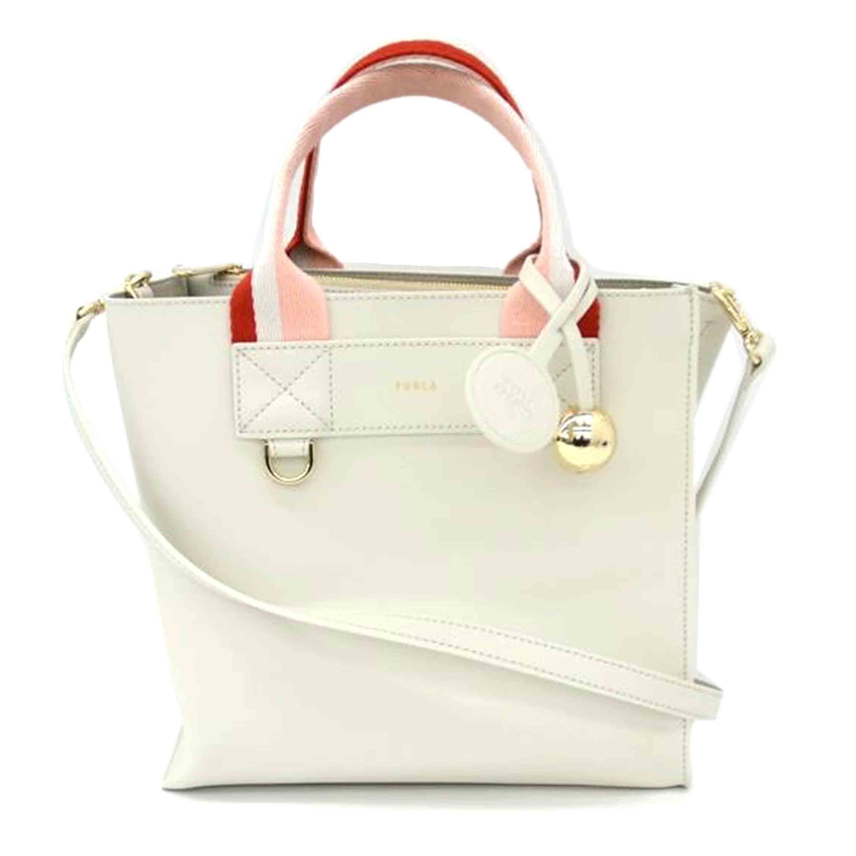 FURLA/ディバイデッドトート2WAY//Aランク/75