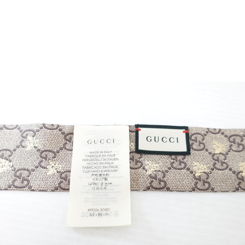 GUCCI グッチ/GGビーシルクネックボウ/499226 3G001//ABランク/88