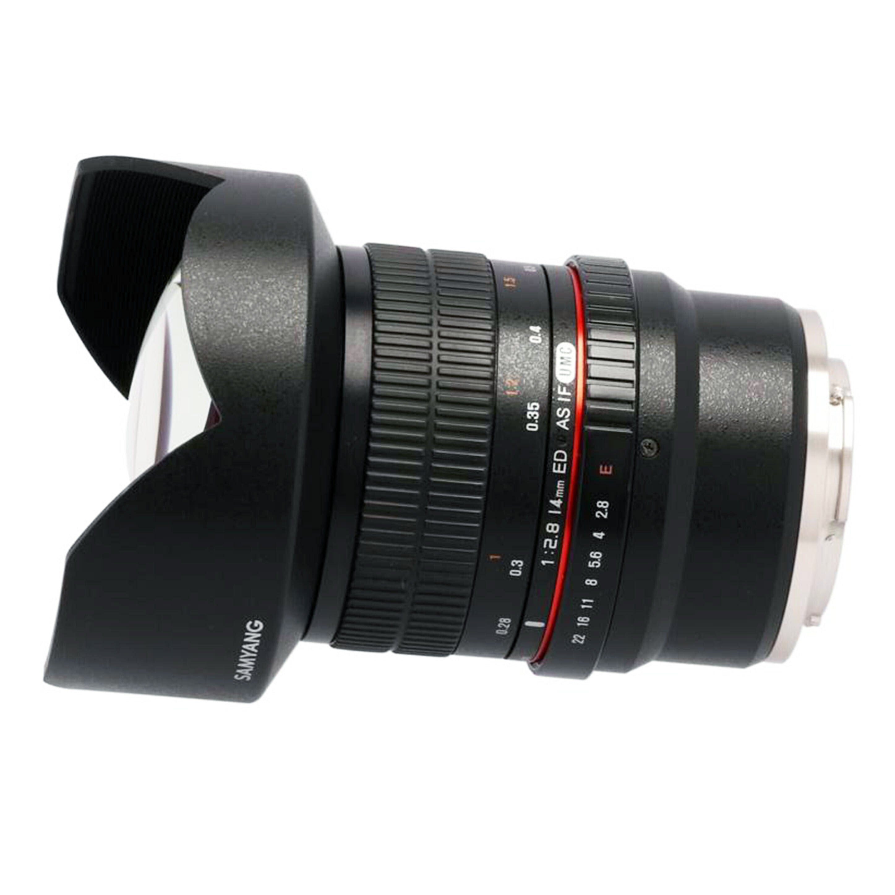 ＳＡＭＹＡＮＧ　ＳＯＮＹ　Ｅ サムヤン/交換レンズ／１４ｍｍ/14mm F2.8 ED AS IF UMC//CGP13530/Bランク/77