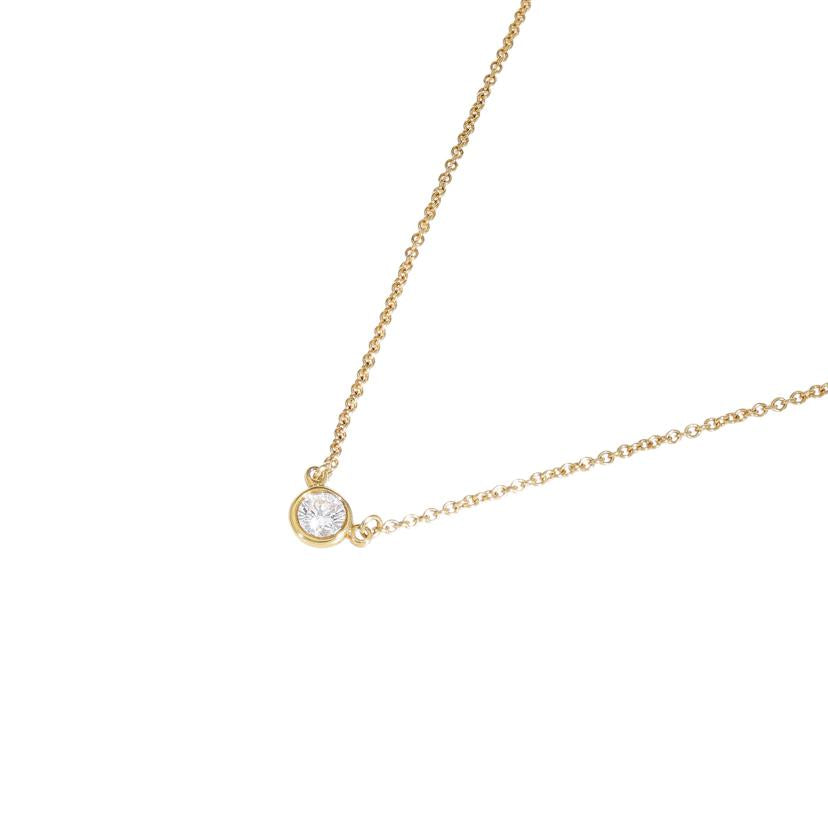 TIFFANY＆Co． ティファニー/750YGバイザヤードダイヤネックレス　41cm/1.7//Aランク/75