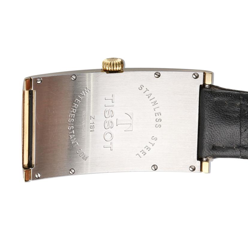 TISSOT ティソ/TISSOT／バナナウォッチレクタンギュラークオーツ/Z181//ABランク/75