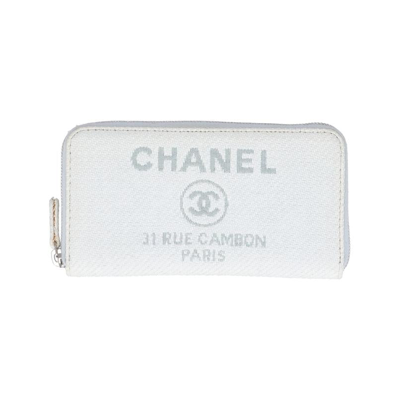 CHANEL シャネル/ドーヴィルラウンドファスナー長財布//191*****/ABランク/94
