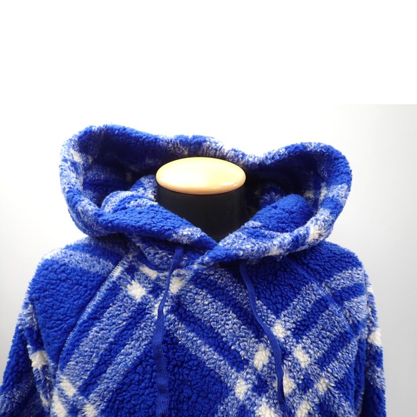 BURBERRY バーバリー/★BURBERRY　　チェック柄ボアフリースパーカープルオーバー/8077523//ｻｲｽﾞ:M/ABランク/62