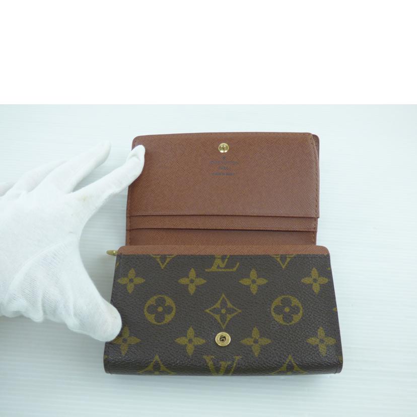 LOUIS　VUITTON ルイ・ヴィトン/ポルトモネ　ビエ　トレゾール／モノグラム/M61730//CA1***/ABランク/64