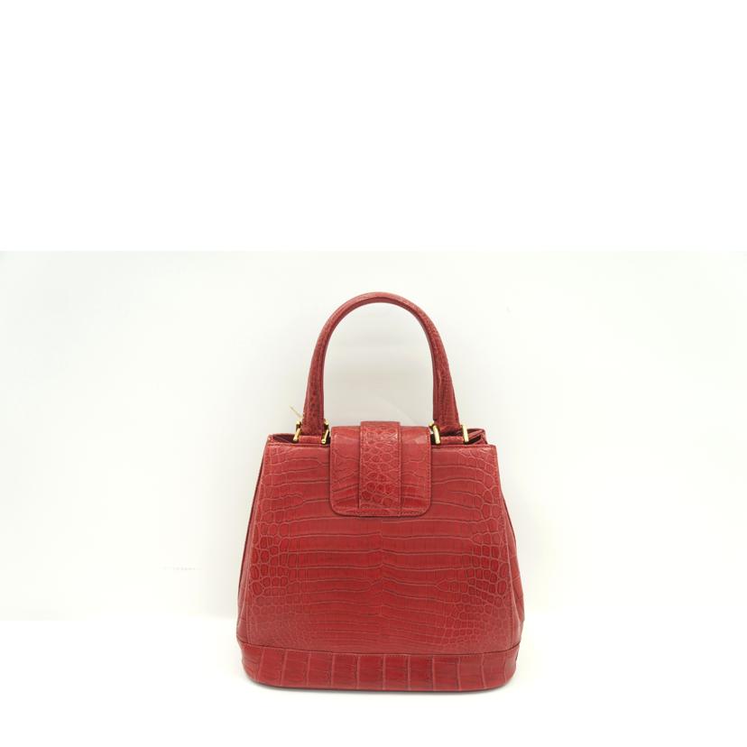 SUN－ACE サンエース/クロコダイルハンドバッグ//ABランク/24