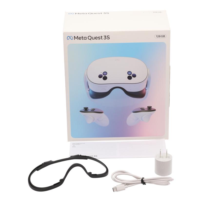 Meta　Facebook メタ　/VRヘッドセット／Meta　Quest　3S　128GB/SK-1000204-01 P97//340YB02G9N00Z2/ABランク/69