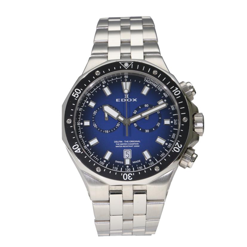 EDOX エドックス/DELFIN クロノグラフ/クオーツ//126****/ABランク/91