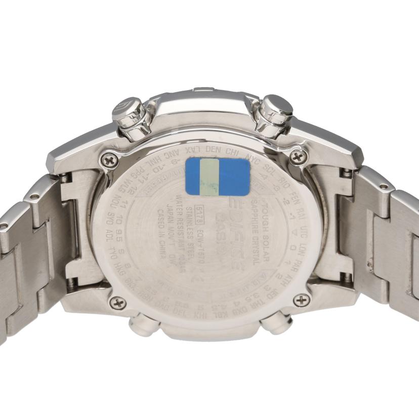 CASIO カシオ/EDIFCE／マルチバンド6／電波ソーラー/EQW-T670//007*****/ABランク/77