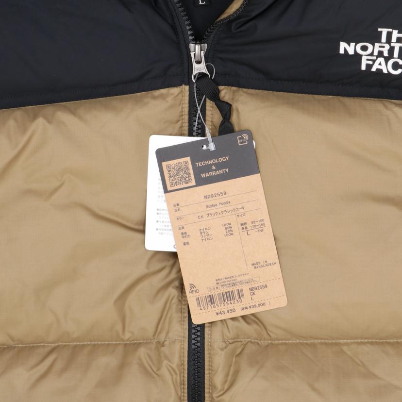 THE NORTH FACE ノースフェイス/THE NORTH FACE ヌプシフーディ ベージュ/ND92559//SAランク/78