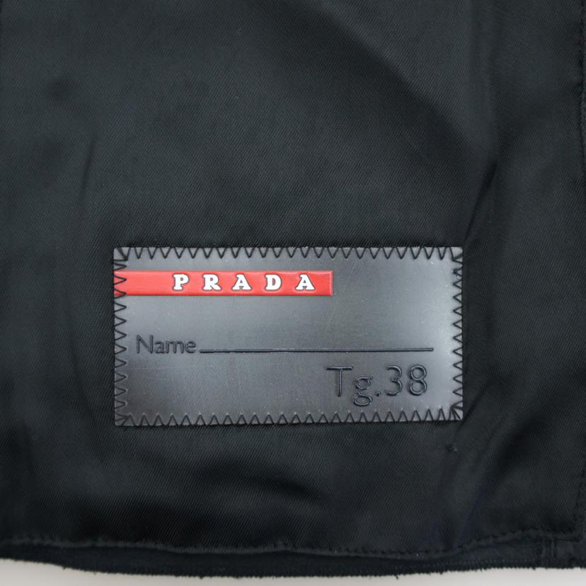 PRADA　 プラダ　PRADA　レディースレザージャケット　サイズ３８（Sサイズ相当）/PRADA　レディースレザージャケット/0000ET-C4895-0002//140***/ABランク/37