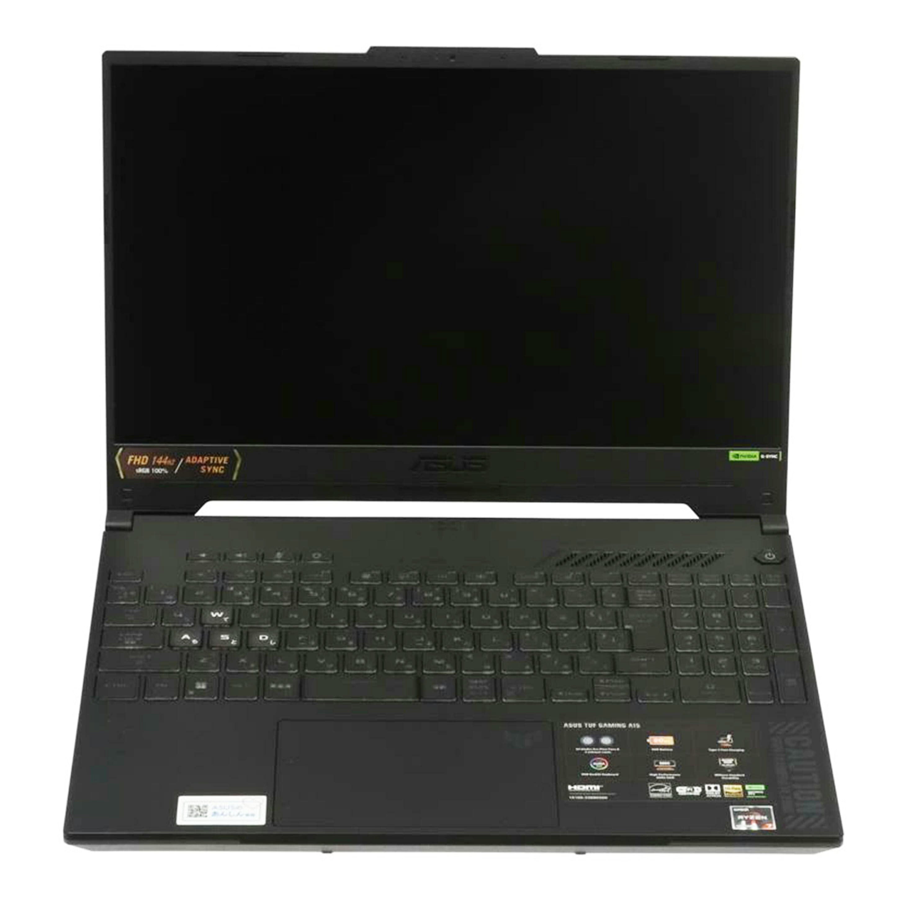 ASUS エイスース /Win11ゲーミングノート/TUF Gaming A15/FA507NVR-R74R4060//04Z56551D/Bランク/67