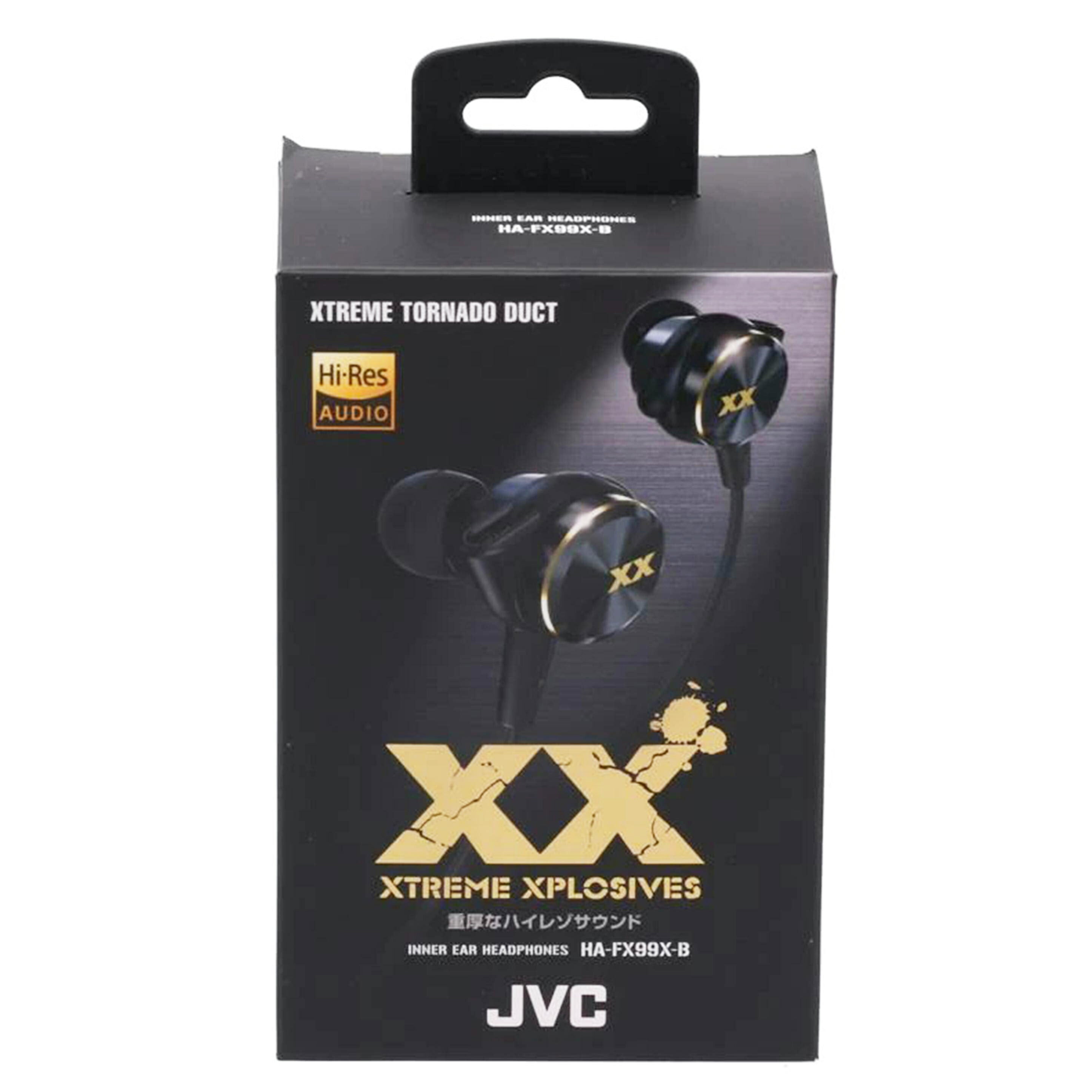 JVC JVCケンウッド　/ハイレゾ対応イヤホン/HA-FX99-B//-/Sランク/64