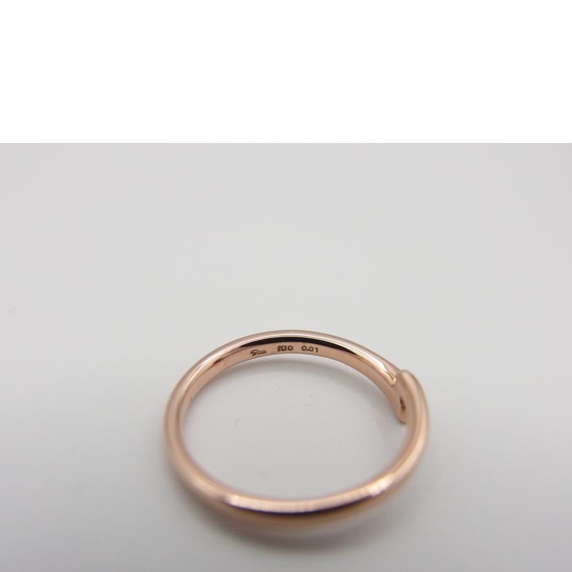 STAR　JEWELRY スタージュエリー/K10ダイヤR0．01　＃9//Aランク/04