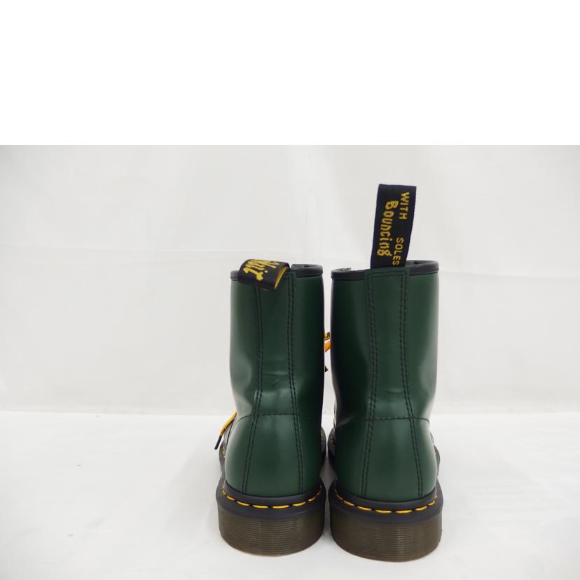 Dr．Martens Dr.Martens/8ホールレースアップブーツ/緑/1460//ｻｲｽﾞUS9M/ABランク/82