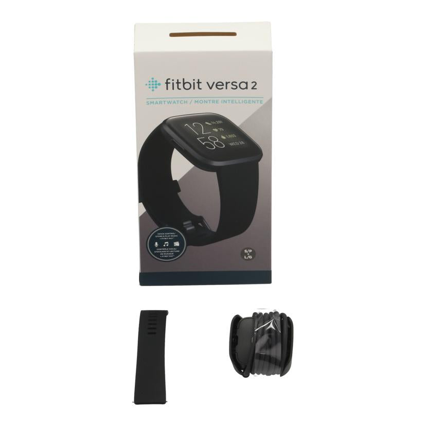 fitbit フィットビット　/スマートウォッチ／fitbit　versa2/FB507BKBK-FRCJK//2355ACEB7AE1/Bランク/77