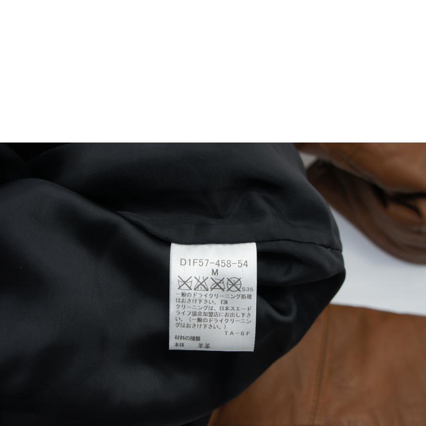 BURBERRY　BLACKLABEL バーバリーブラックレーベル/ラムレザーダウンジャケット/D1F57-458-54//ABランク/09