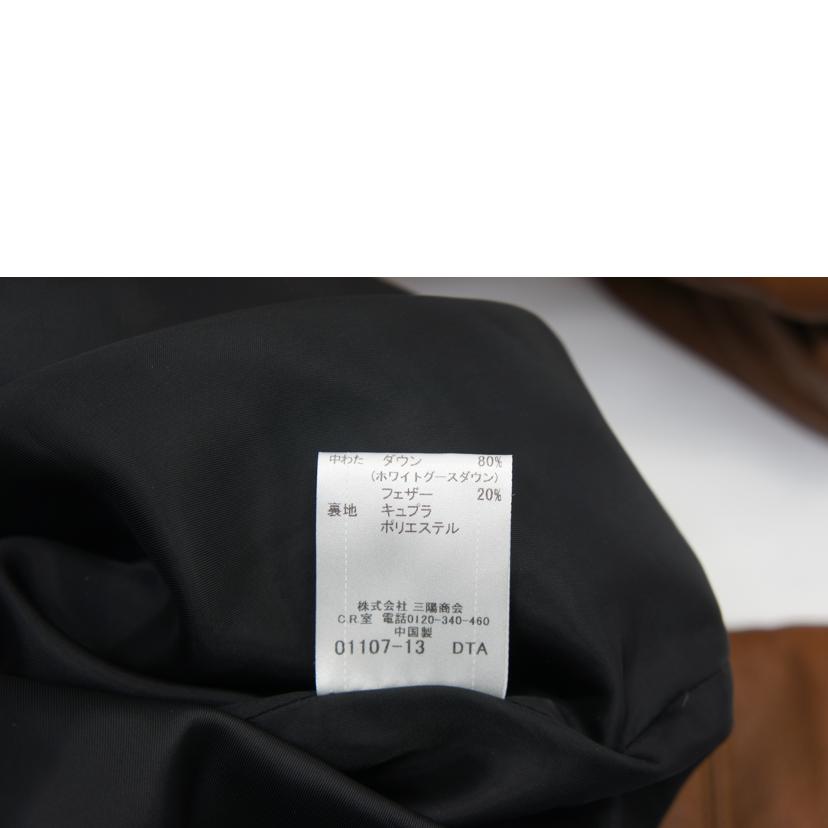 BURBERRY　BLACKLABEL バーバリーブラックレーベル/ラムレザーダウンジャケット/D1F57-458-54//ABランク/09