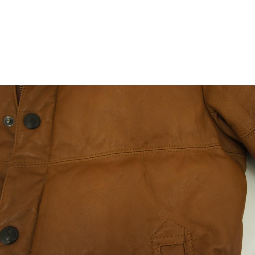 BURBERRY　BLACKLABEL バーバリーブラックレーベル/ラムレザーダウンジャケット/D1F57-458-54//ABランク/09