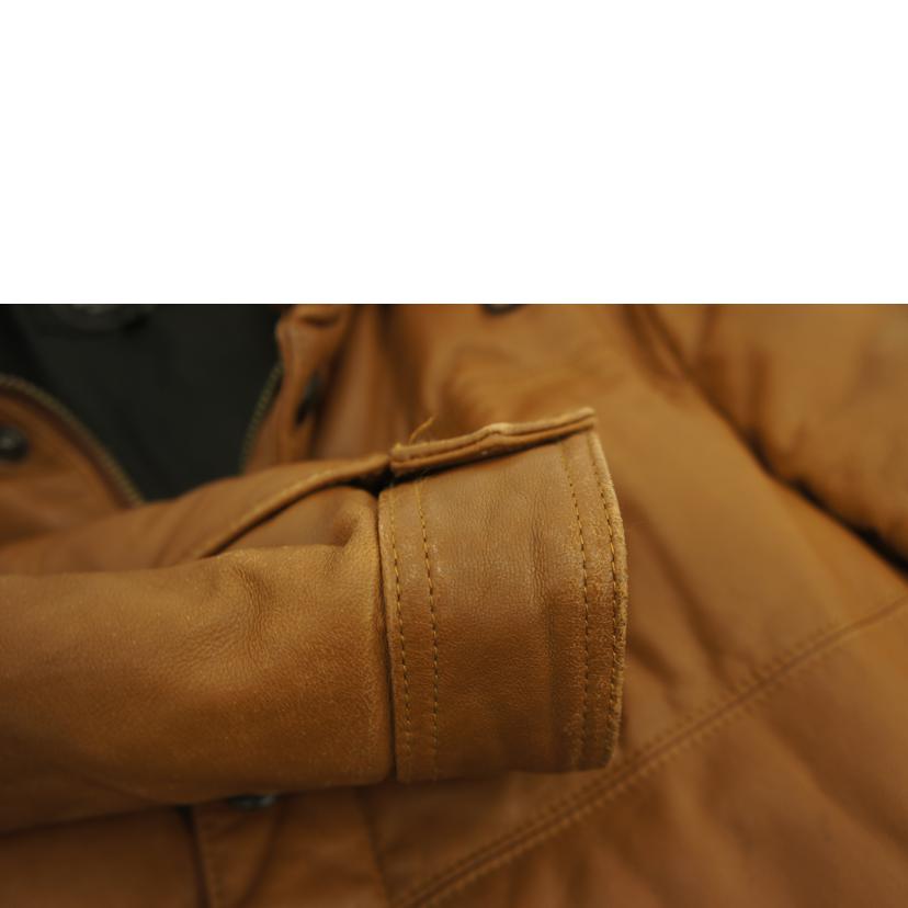 BURBERRY　BLACKLABEL バーバリーブラックレーベル/ラムレザーダウンジャケット/D1F57-458-54//ABランク/09