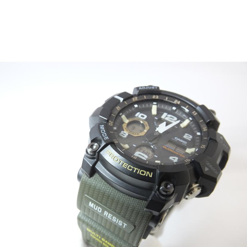 CASIO カシオ/G－SHOCK／マッドマスター／アナデジ／電波ソーラー/GWG-100-1A3//ABランク/88