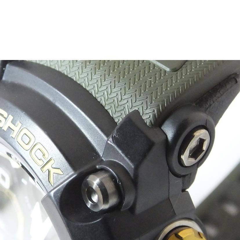 CASIO カシオ/G－SHOCK／マッドマスター／アナデジ／電波ソーラー/GWG-100-1A3//ABランク/88