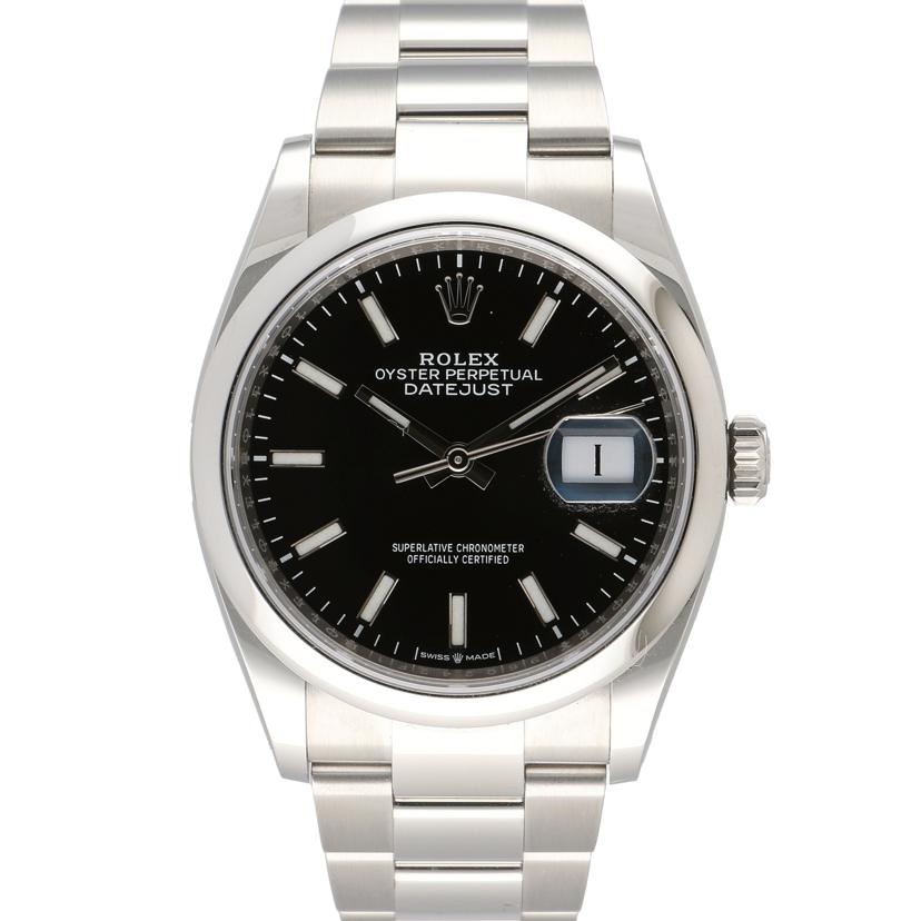 ROLEX ロレックス/デイトジャスト36・ブラック／ランダム番/126200//96Q*****/SAランク/19