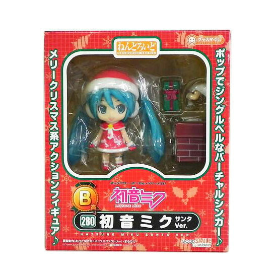 GOOD SMILE COMPANY グッドスマイルカンパニー/グッスマくじ 初音ミク B賞 初音ミク サンタVer．/ｸﾞｯｽﾏくじ//SAランク/81