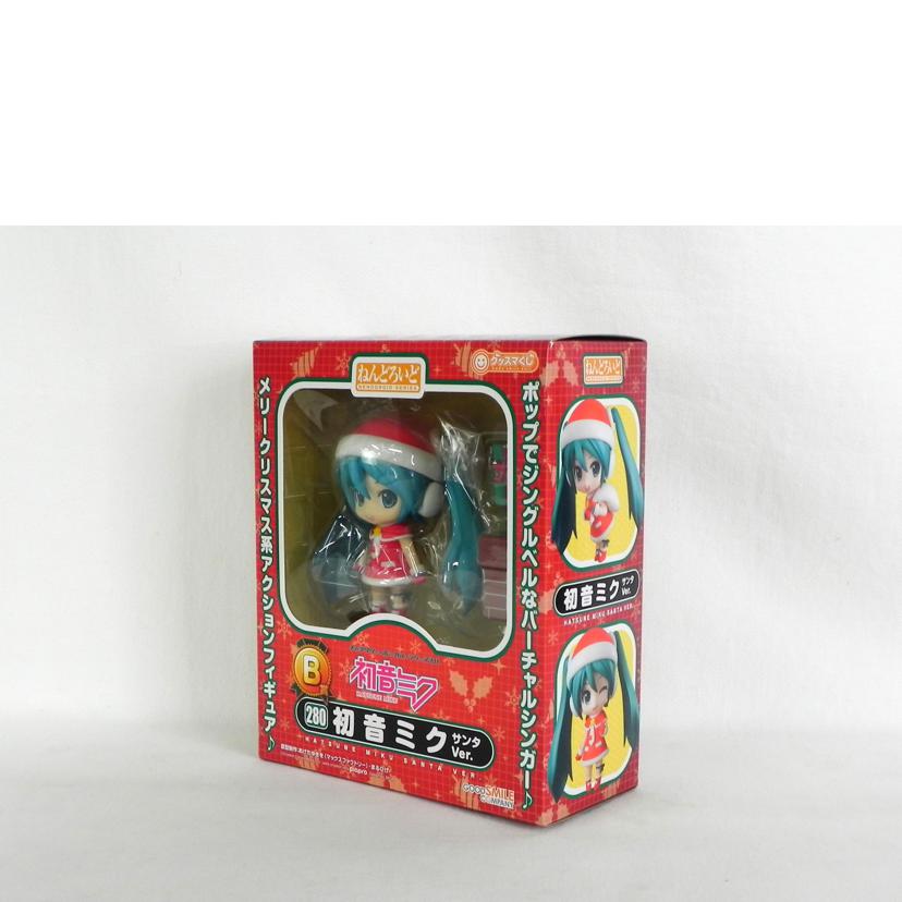 GOOD SMILE COMPANY グッドスマイルカンパニー/グッスマくじ 初音ミク B賞 初音ミク サンタVer．/ｸﾞｯｽﾏくじ//SAランク/81