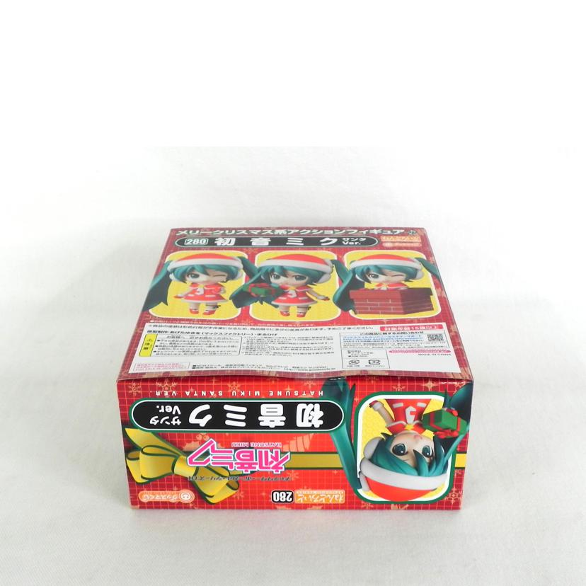 GOOD SMILE COMPANY グッドスマイルカンパニー/グッスマくじ 初音ミク B賞 初音ミク サンタVer．/ｸﾞｯｽﾏくじ//SAランク/81