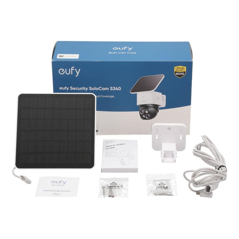 ANKER アンカー /ソーラーパネル付きセキュリティカメラ/Eufy SoloCam S340//T8170T1025084FEA/Bランク/75