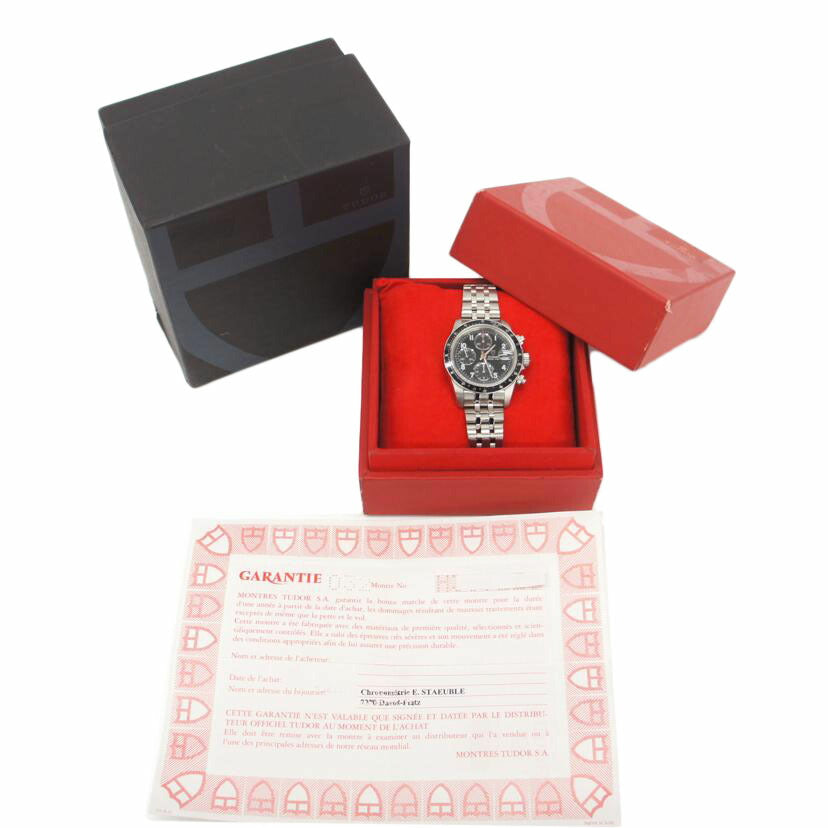 TUDOR チューダー　チュードル/プリンスデイト・クロノタイム・ブラック／メンズ／自動巻/79260//H30****/SAランク/75