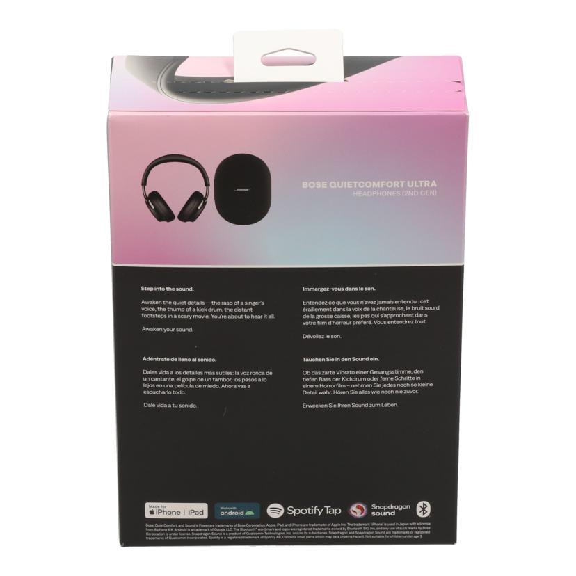 BOSE ボーズ /ワイヤレスヘッドホン/QC ULTRA HP 2nd 未使用/890101-0100//085958M60201785AE/Sランク/82