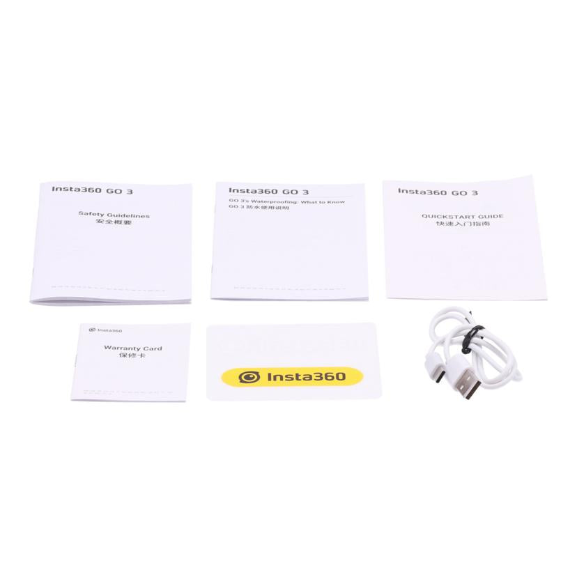 Insta360 インスタ360　/アクションカメラ／Insta360　GO3　128GB/CINSABKA_GO306//IBKEC2306NAW93/ABランク/71