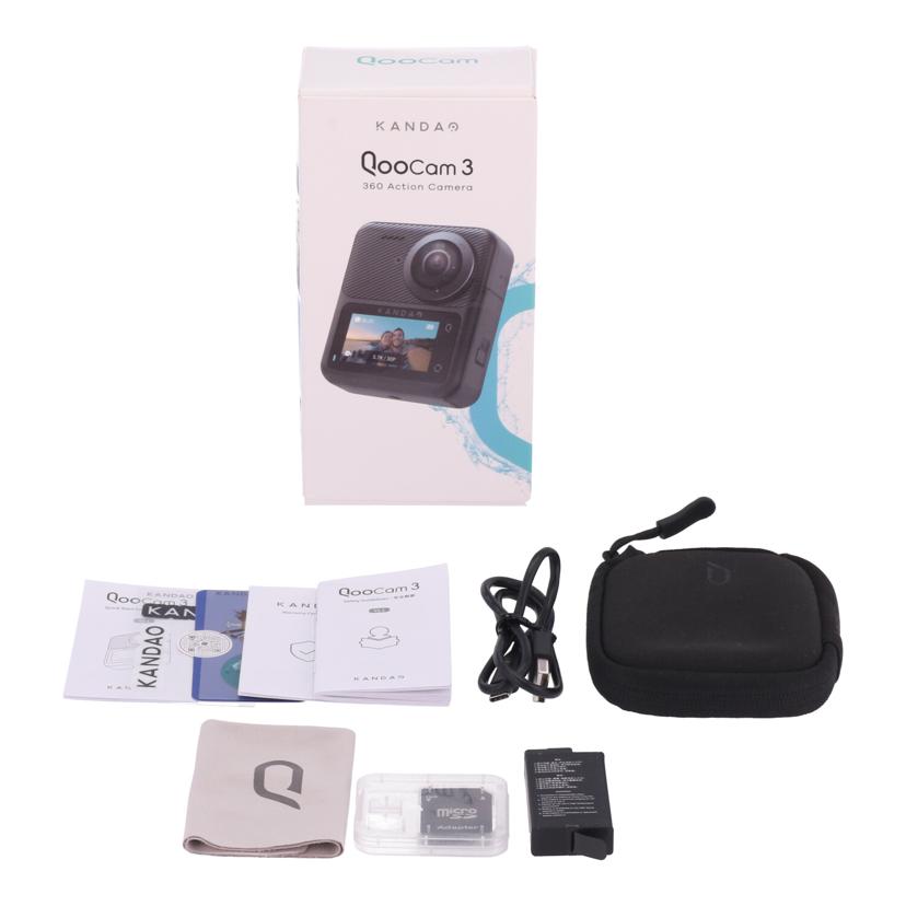 KanDao カンダオ/360度アクションカメラ/QooCam3//QL8461998927/Bランク/71