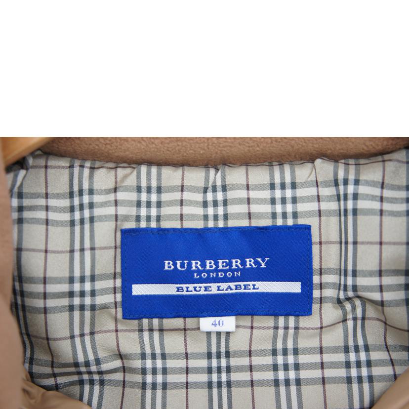 BURBERRY　BLUE　LABEL　 バーバリー/ダウンジャケット/E1F12-471-40//ABランク/85