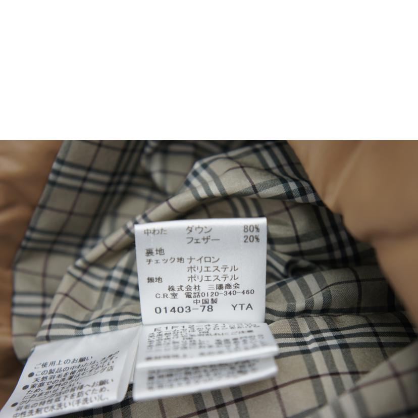 BURBERRY　BLUE　LABEL　 バーバリー/ダウンジャケット/E1F12-471-40//ABランク/85