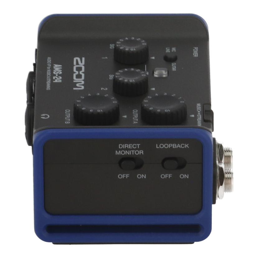 Zoom ズーム/オーディオインターフェース/AMS-24//C82008345/Aランク/77