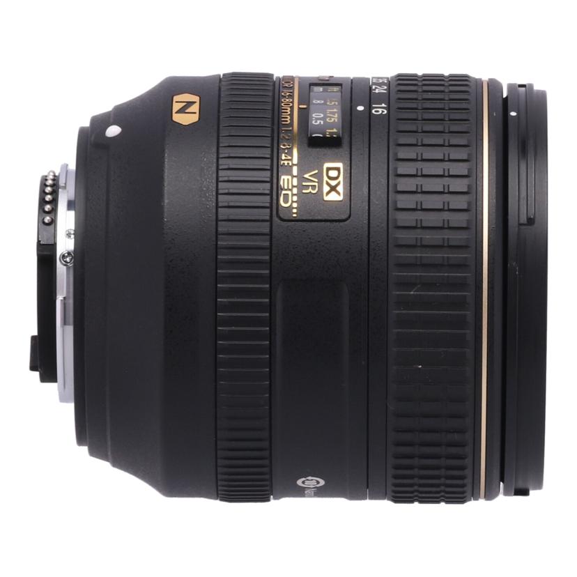 Nikon ニコン　/交換レンズ／16－80mm/AF-S DX16-80mm f2.8-4E ED VR//202053/ABランク/69