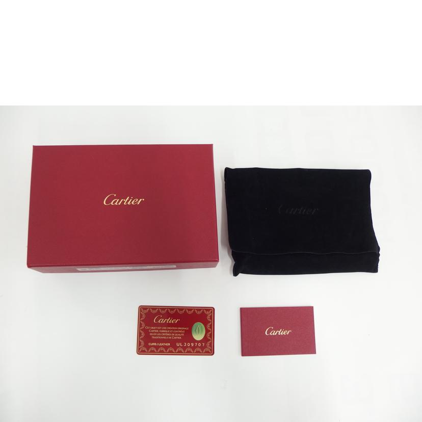 Cartir ｶﾙﾃｨｴ /ハッピーバースデー／財布／ブラック//Aランク/82