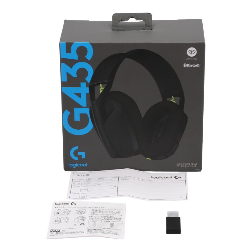 Logicool ロジクール /ワイヤレスゲーミングヘッドセット/G435//2519MET0WTW9/Bランク/78