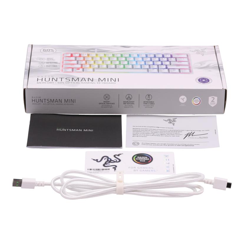 Razer レイザー　/ゲーミングキーボード／Huntsman　Mini　US　Clicky/RZ03-03390300-R3M1//PM2025F41107006/ABランク/82