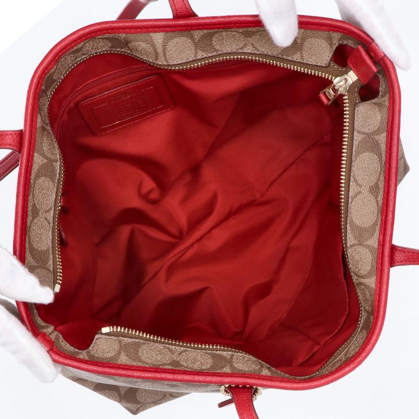 COACH コーチ/ジップトートバッグ/F36876//G16**/Aランク/09