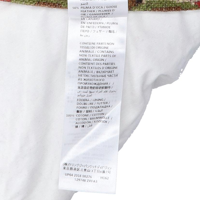 GUCCI／25 グッチ/グッチデコール／ジャガードクッション／花/529748//Aランク/75