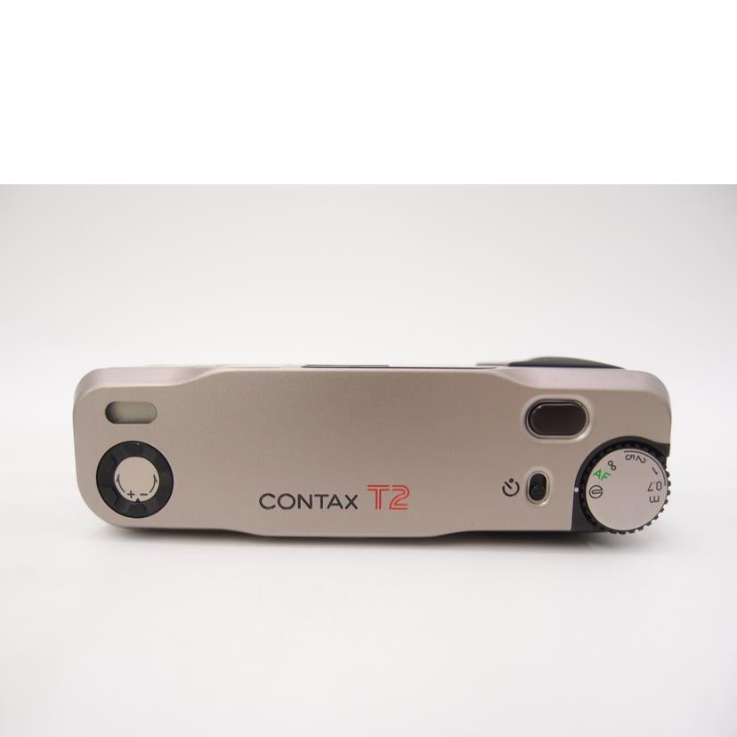 CONTAX コンタックス　/高級コンパクトフィルムカメラ/CONTAX T2 ﾁﾀﾝｼﾙﾊﾞｰ //169779/Bランク/69