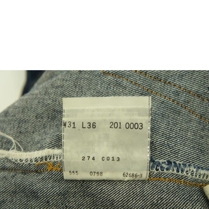LEVI’S リーバイス/201XXデニムパンツ/555刻印//Bランク/21